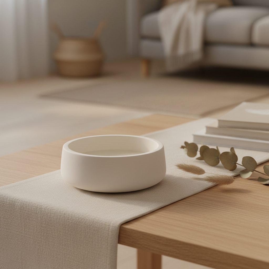 Base Cuenco vacío · Hogar minimalista