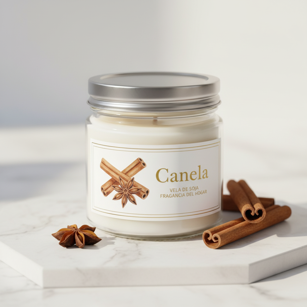Vela de Soja · Canela