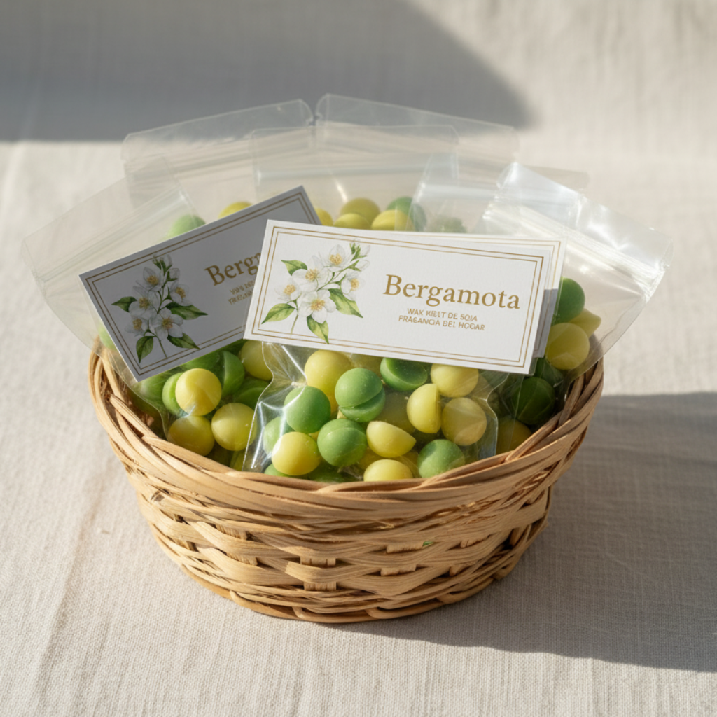 Wax Melts Bergamota - Cesta Tonos Correctos